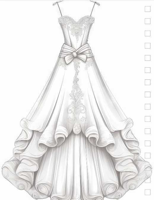 Hääpäivän värityspaketti – Puuhasivuja juhlan rauhallisiin hetkiin (tulostettava PDF)