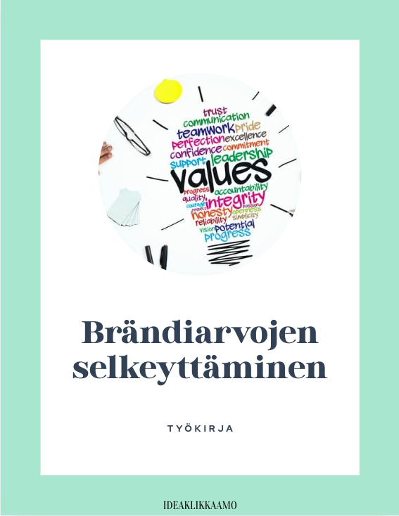 Brändisi ydin – Työkirja arvojen ja suunnan kirkastamiseen💡 Brändiarvojen selkeyttämisen työkirja – Rakenna aito ja erottuva brändi