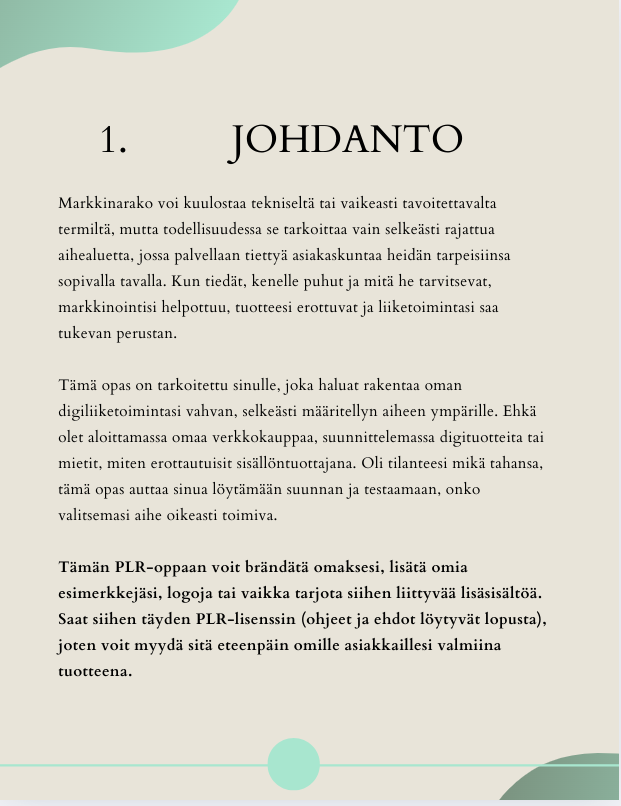 Oivalluksesta tuotteeksi – Työkirja idean jalostamiseen! Näin löydät erottuvan idean ja teet siitä tuotteen e-kirja