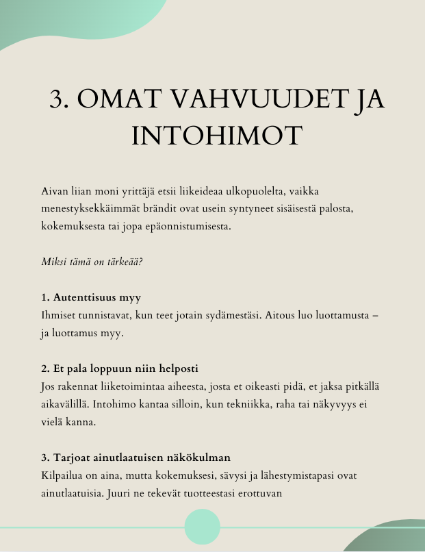 Oivalluksesta tuotteeksi – Työkirja idean jalostamiseen! Näin löydät erottuvan idean ja teet siitä tuotteen e-kirja