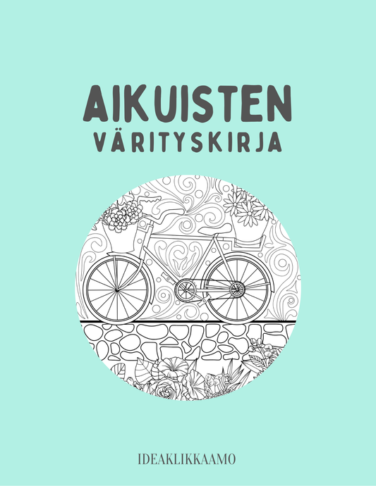 Rentoudu värittäen – Aikuisten värityssivut (15 sivua, tulostettava PDF)